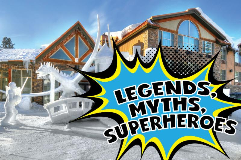 “Legends, Myths and Superheros” at McCall’s 2019 Winter Carnival